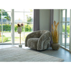 Valletta Lounge Chair with swivel function — Natural