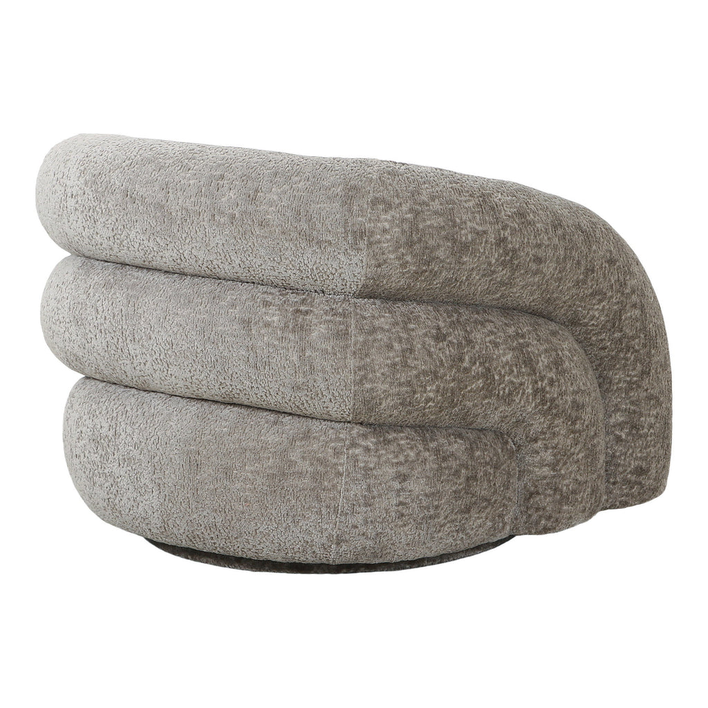Valletta Lounge Chair with swivel function — Natural