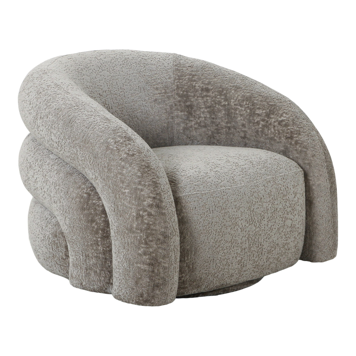 Valletta Lounge Chair with swivel function — Natural