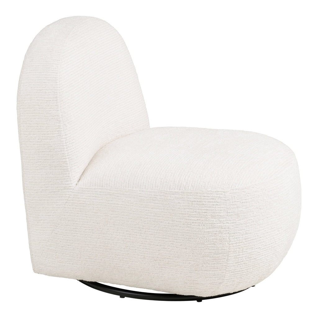 Milo Lounge Chair — Off-White
