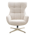 Turin Lounge Chair with swivel function — Natural