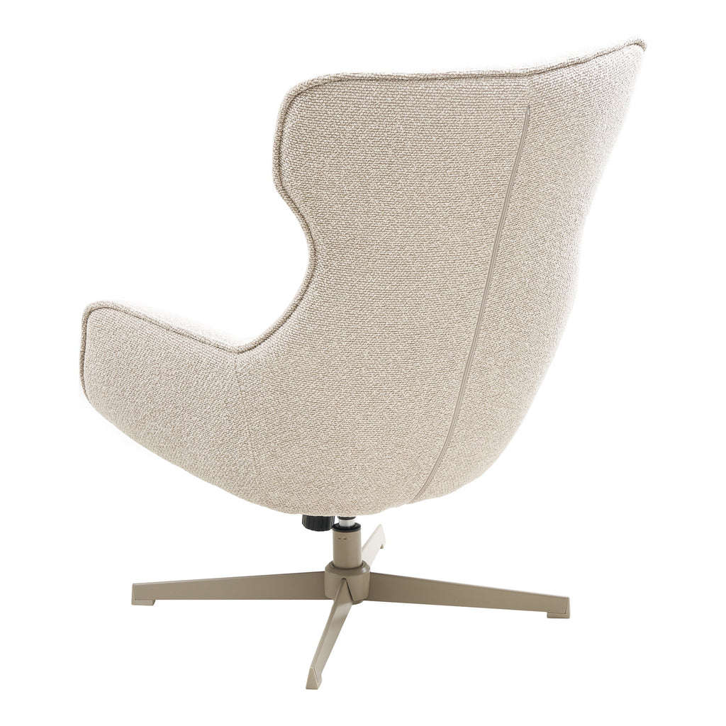 Turin Lounge Chair with swivel function — Natural