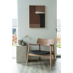 Olvera Lounge Chair — Natural / Black