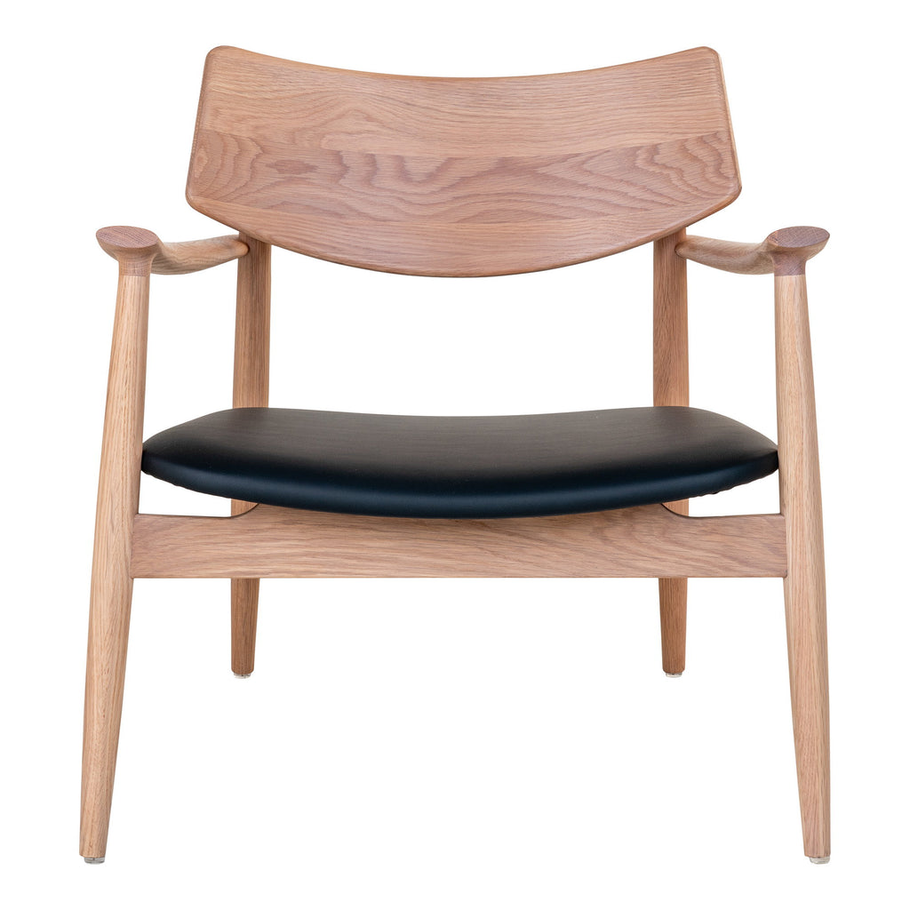 Olvera Lounge Chair — Natural / Black