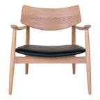 Olvera Lounge Chair — Natural / Black