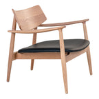 Olvera Lounge Chair — Natural / Black