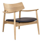 Olvera Lounge Chair — Natural / Black
