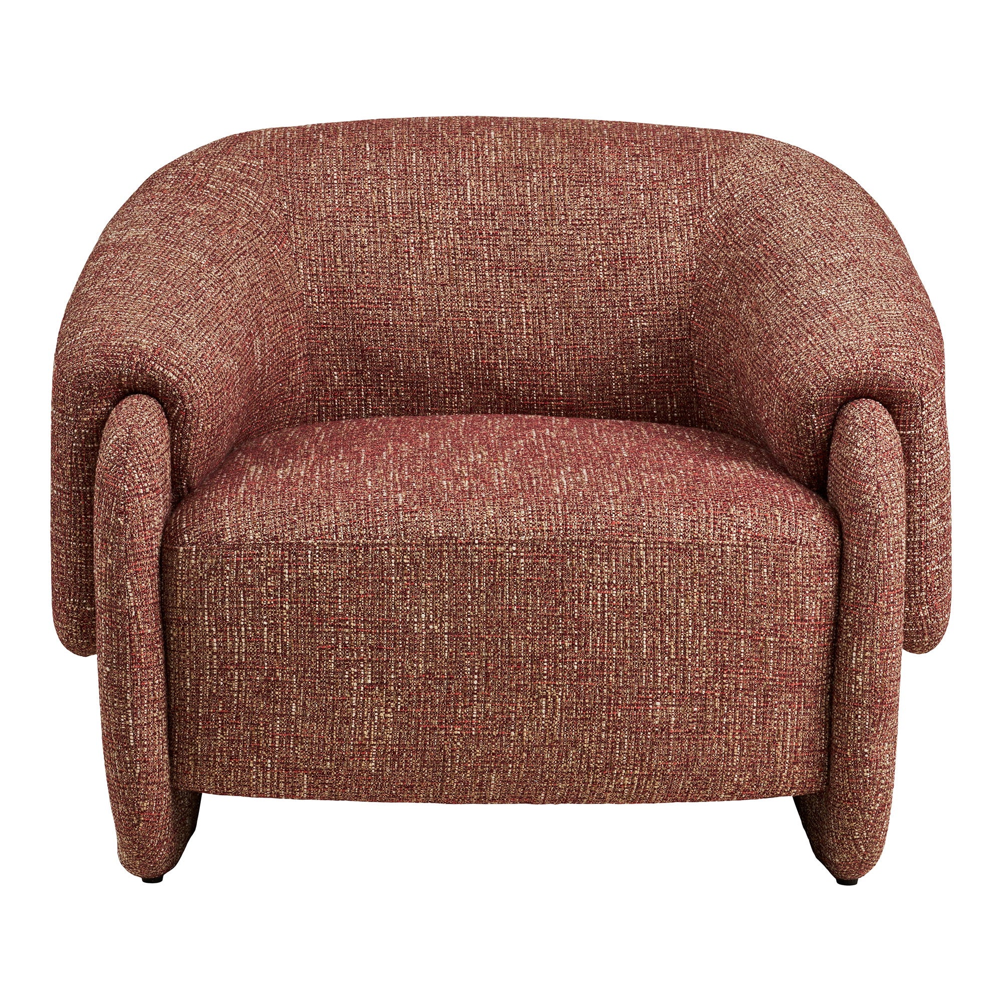 Hamilton Lounge Chair — Bordeaux Mix