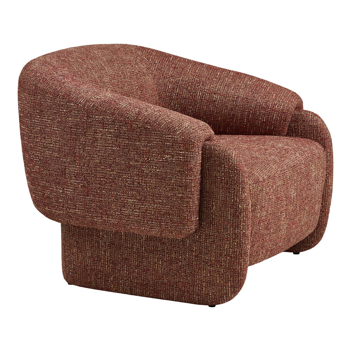 Hamilton Lounge Chair — Bordeaux Mix