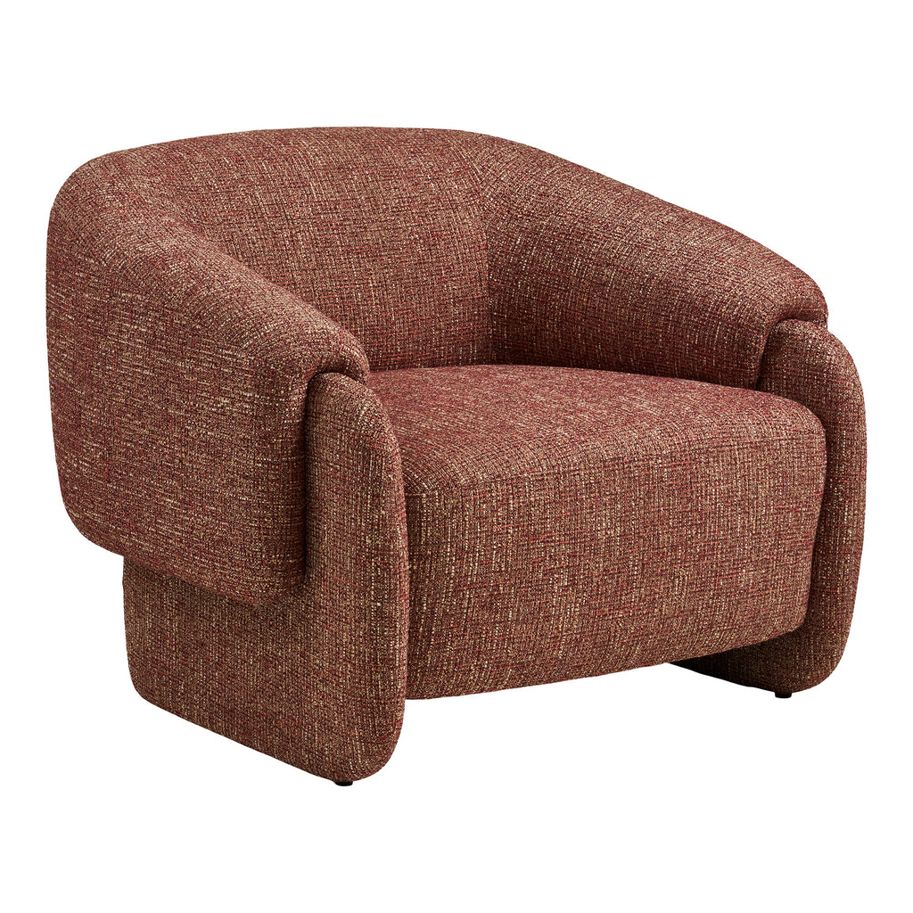 Hamilton Lounge Chair — Bordeaux Mix