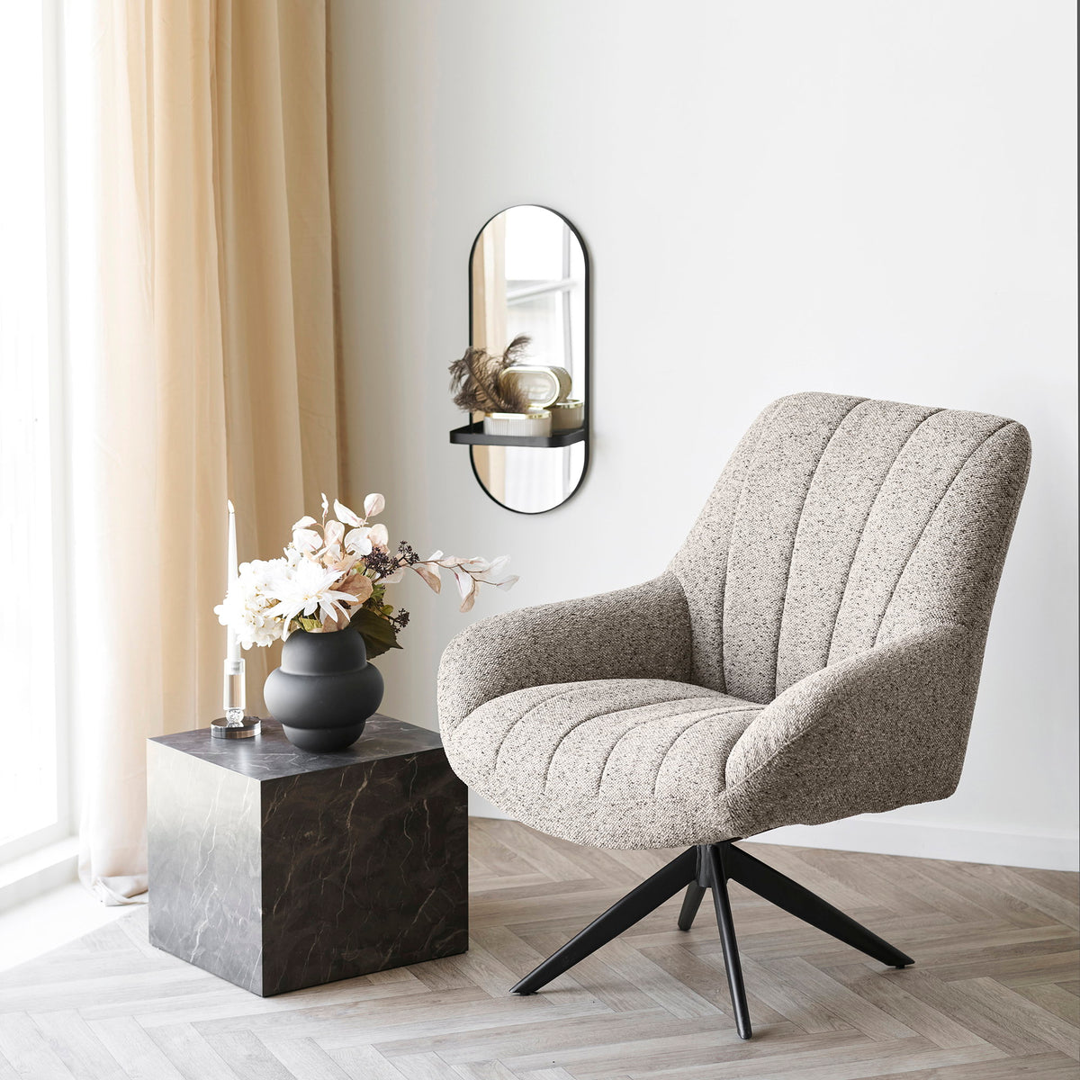 Grandola Lounge chair — Grey