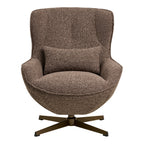 Blenheim Lounge Chair with swivel — Brown