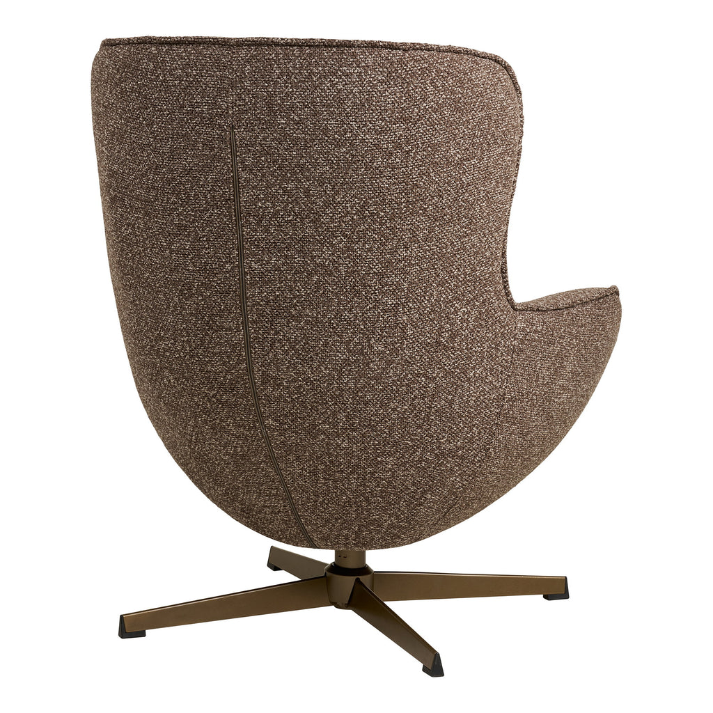 Blenheim Lounge Chair with swivel — Brown