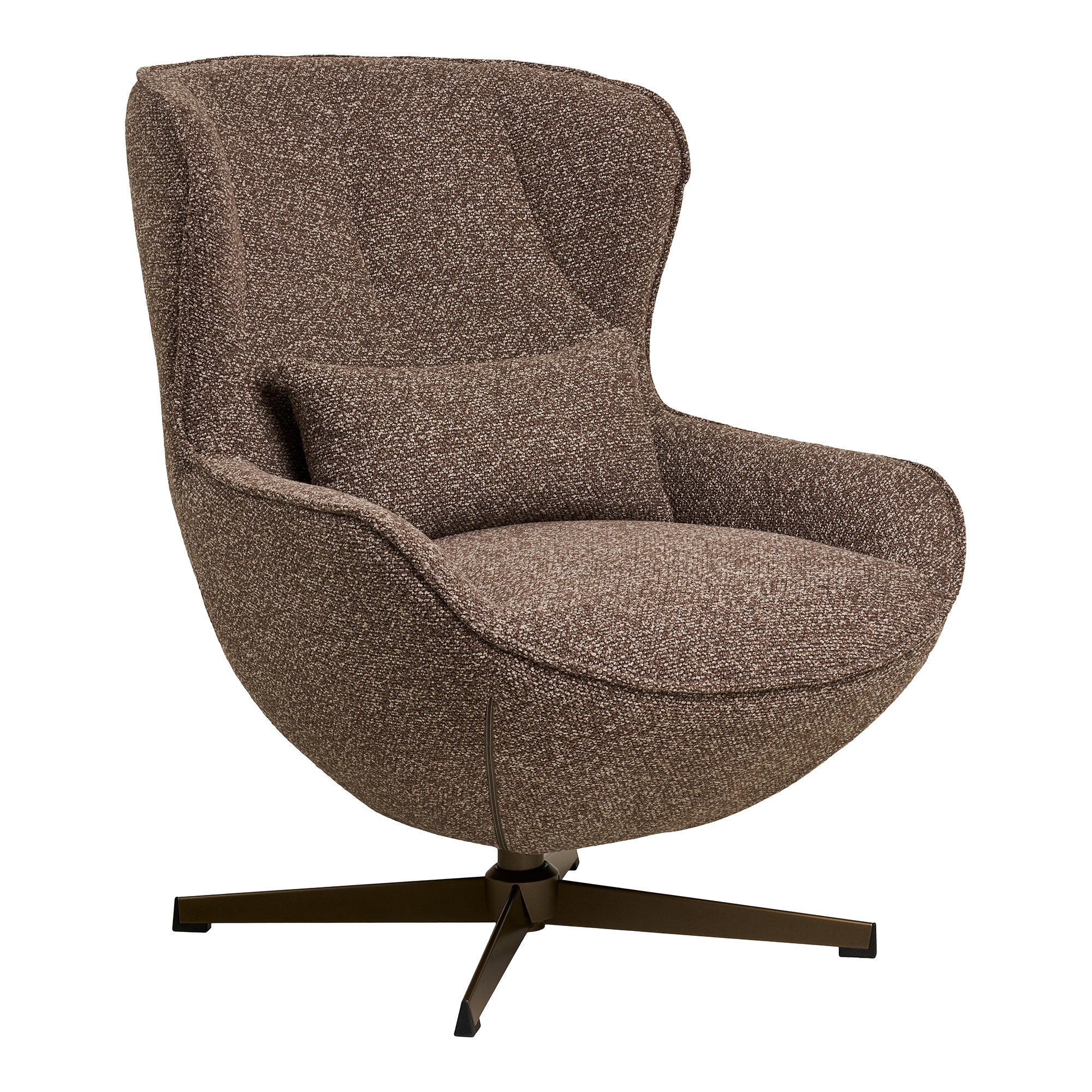 Blenheim Lounge Chair with swivel — Brown