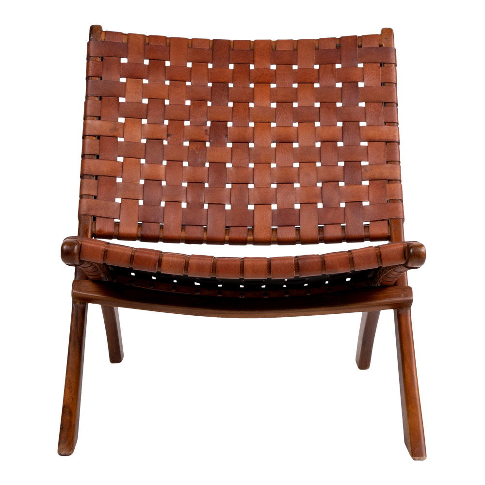 Perugia Folding Chair — Brown
