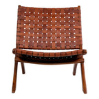 Perugia Folding Chair — Brown