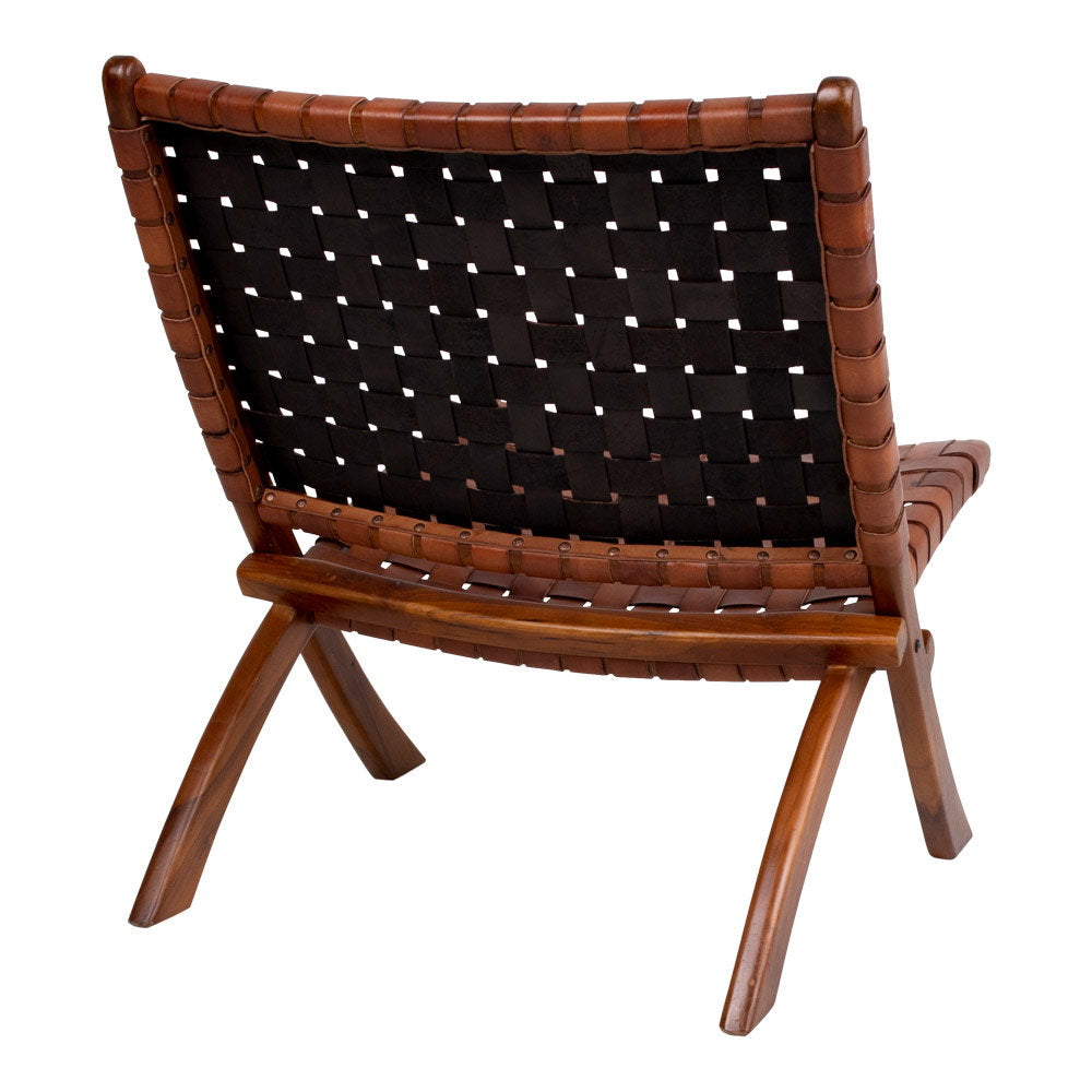 Perugia Folding Chair — Brown