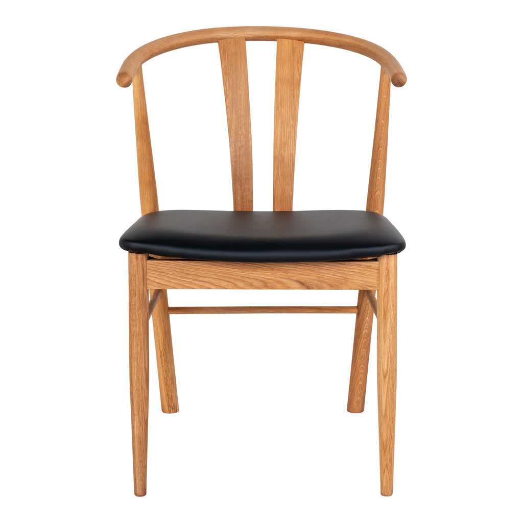 Artenara Dining Chair — Natural / Black