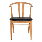 Artenara Dining Chair — Natural / Black