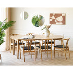 Artenara Dining Chair — Natural / Black