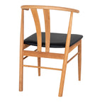 Artenara Dining Chair — Natural / Black