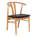 Artenara Dining Chair — Natural / Black