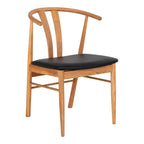 Artenara Dining Chair — Natural / Black