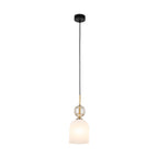 SOPHIA Black Golden Pendant Light – Glamour 1xE14