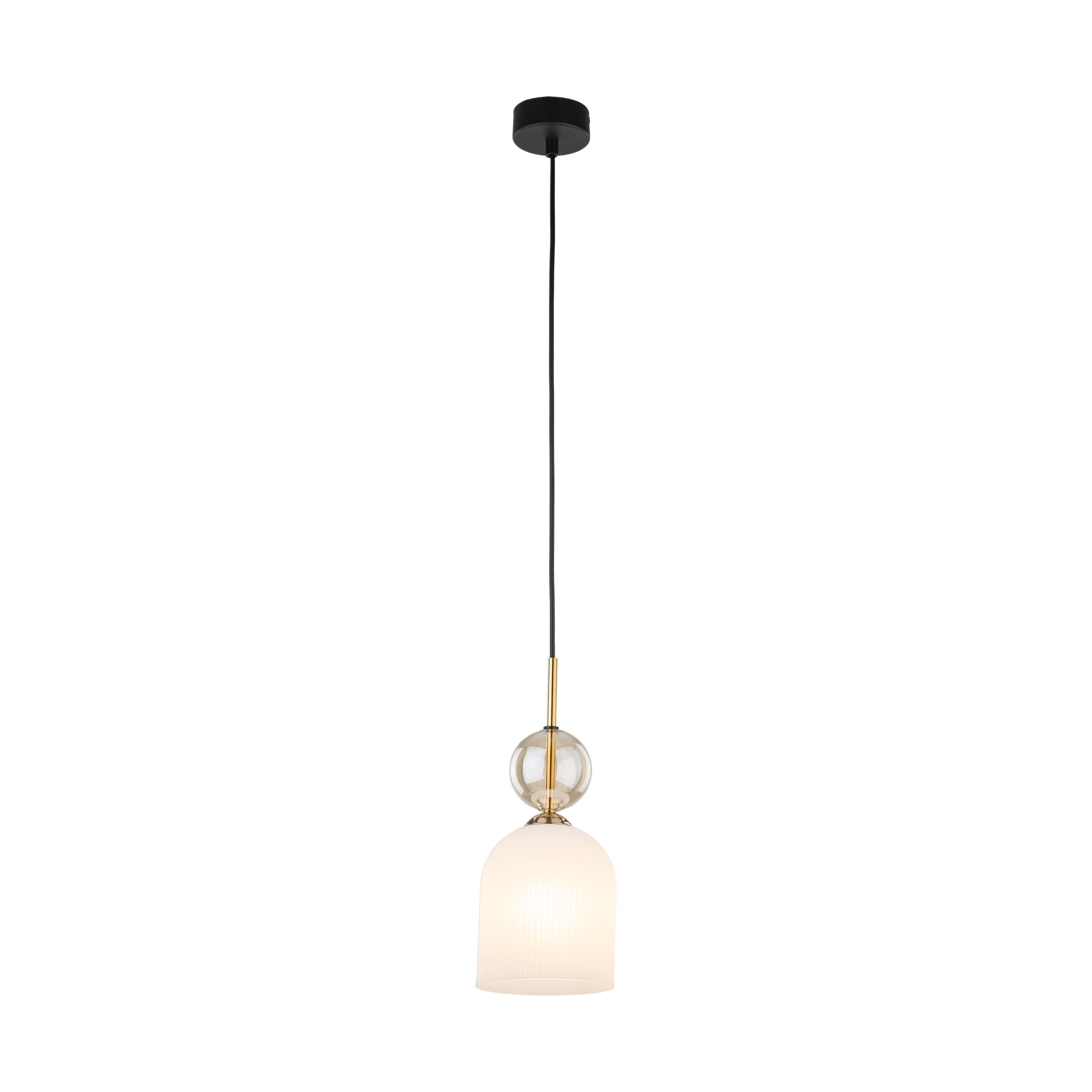 SOPHIA Black Golden Pendant Light – Glamour 1xE14