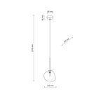 LAVA Pendant Light 1xG9 – Modern