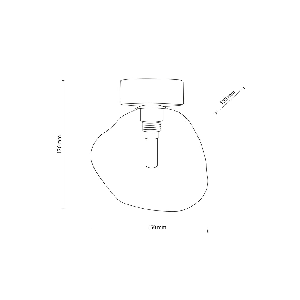 LAVA Wall Sconce S – Modern 1xG9