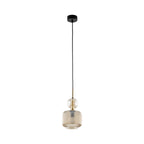 SOPHIA Black Cognac Pendant Light – Glamour 1xE14