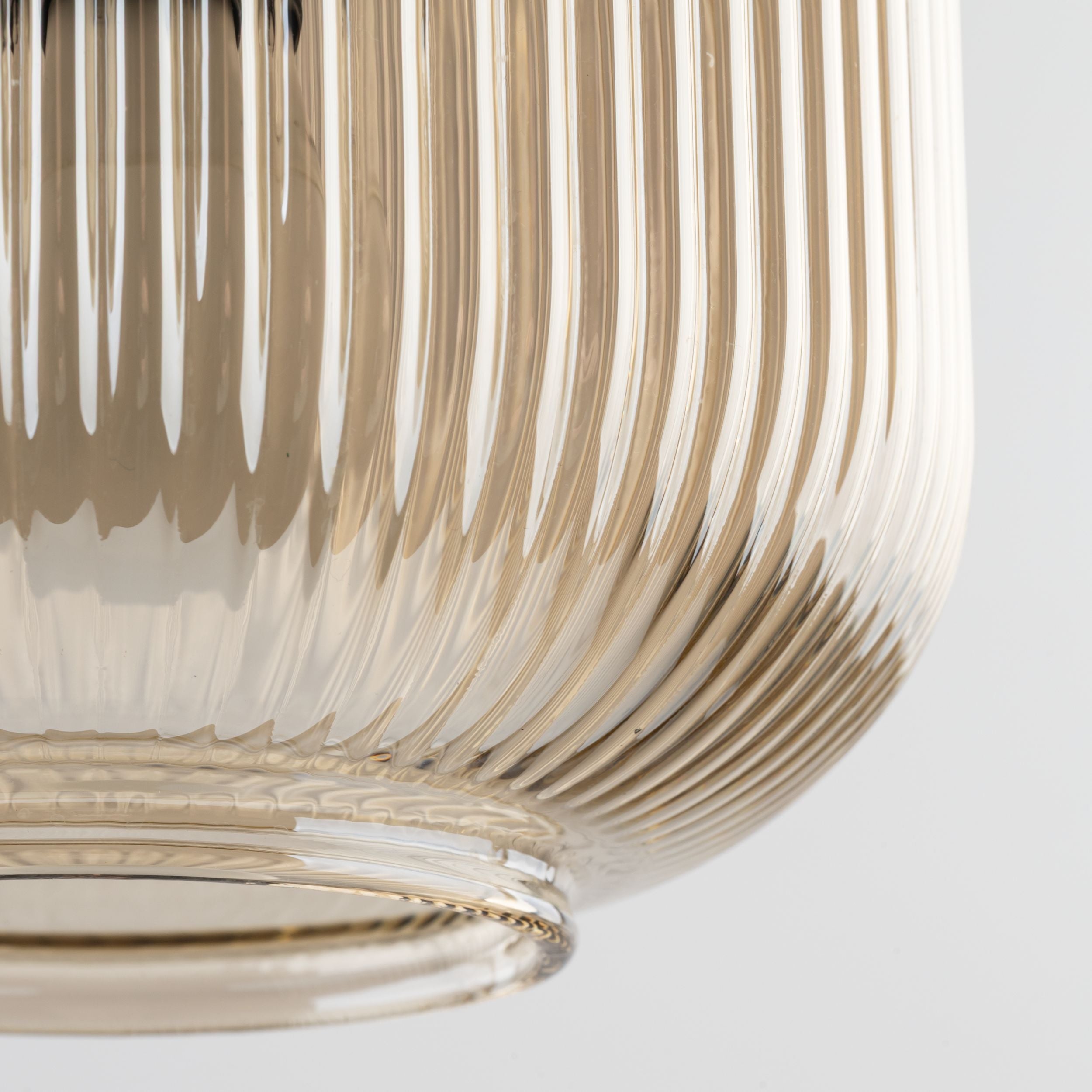 SOPHIA Black Cognac Pendant Light – Glamour 1xE14