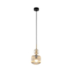 SOPHIA Black Cognac Pendant Light – Glamour 1xE14