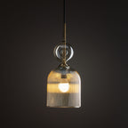 SOPHIA Amber Black Pendant Light – Glamour 1xE14