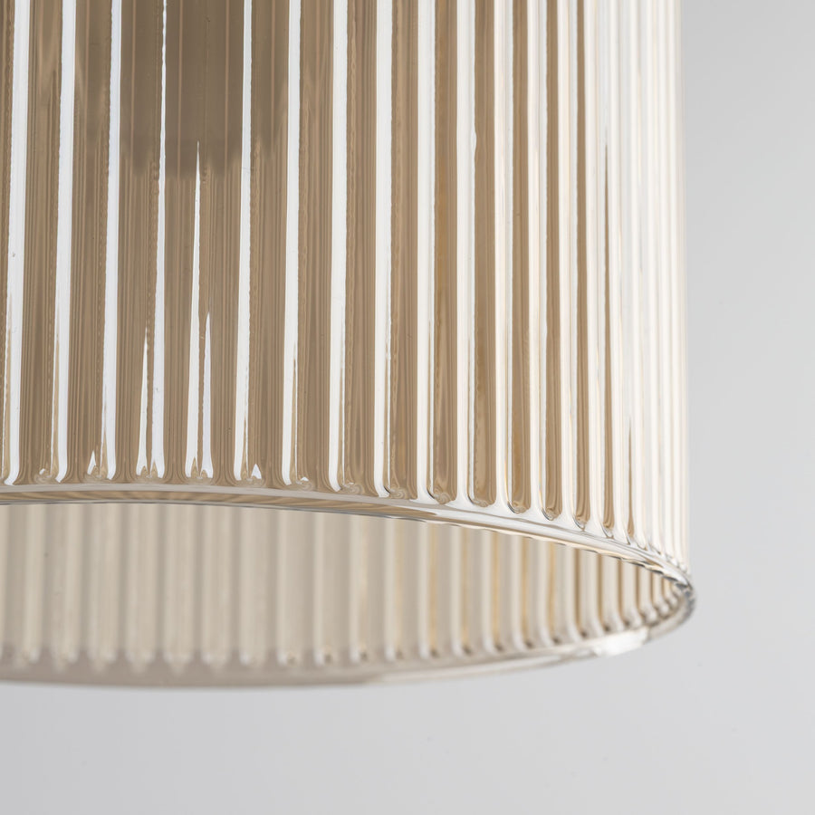 SOPHIA Amber Black Pendant Light – Glamour 1xE14