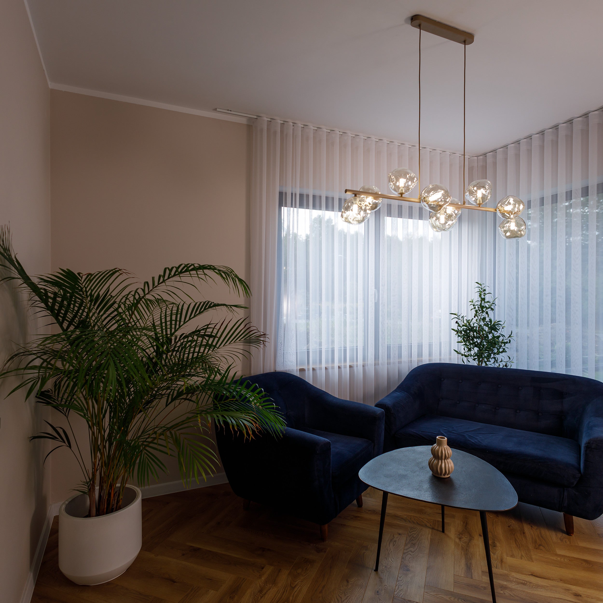LAVA Pendant Chandelier 9xG9 – Modern