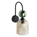 SOPHIA Green Cognac Wall Sconce