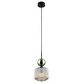 SOPHIA Green Cognac Pendant Light – Glamour 1xE14