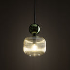 SOPHIA Green Cognac Pendant Light – Glamour 1xE14