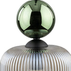 SOPHIA Green Cognac Pendant Light – Glamour 1xE14