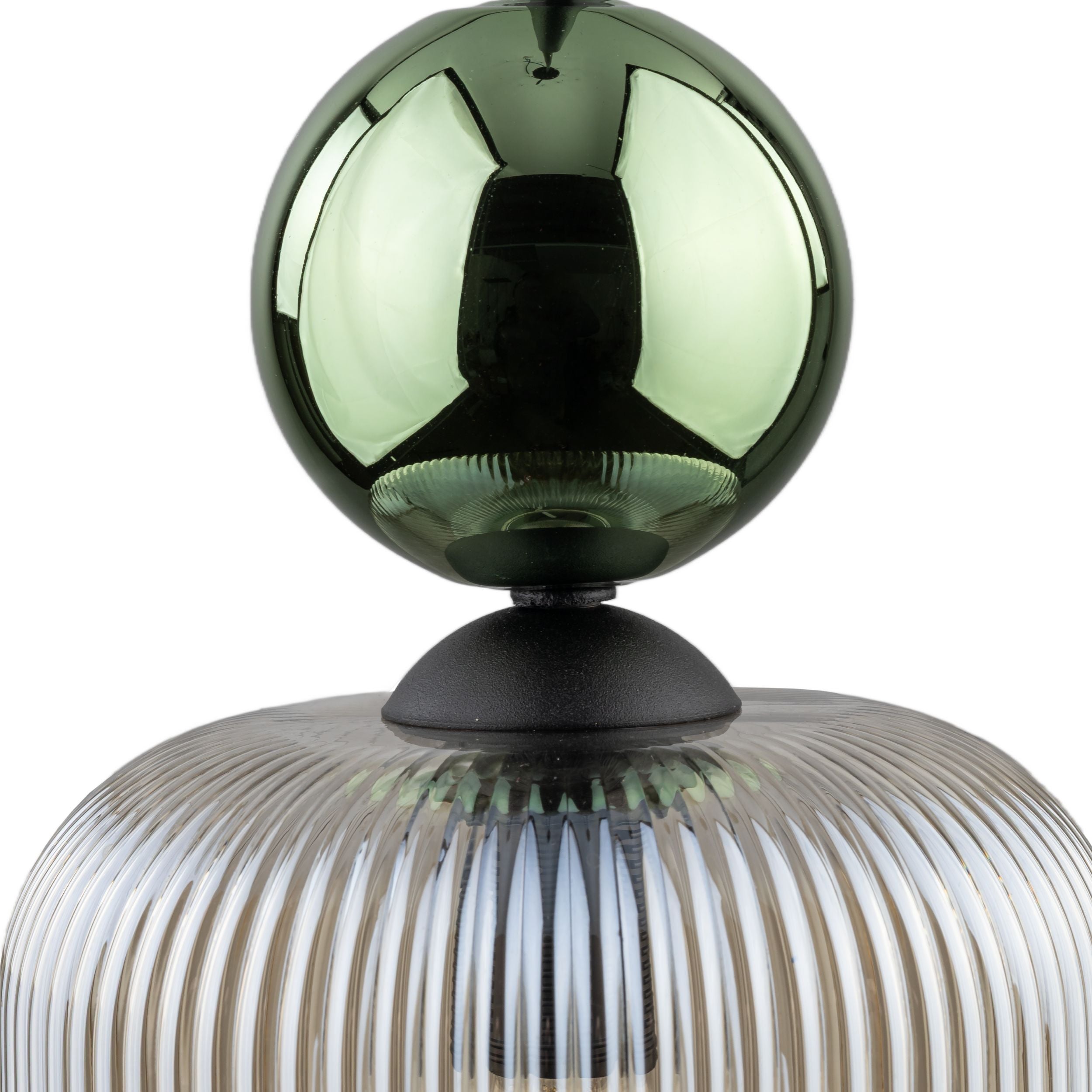 SOPHIA Green Cognac Pendant Light – Glamour 1xE14