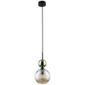SOPHIA Green Cognac Pendant Light – Glamour 1xE14 B