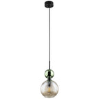 SOPHIA Green Cognac Pendant Light – Glamour 1xE14 B