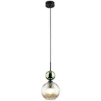 SOPHIA Green Cognac Pendant Light – Glamour 1xE14 B