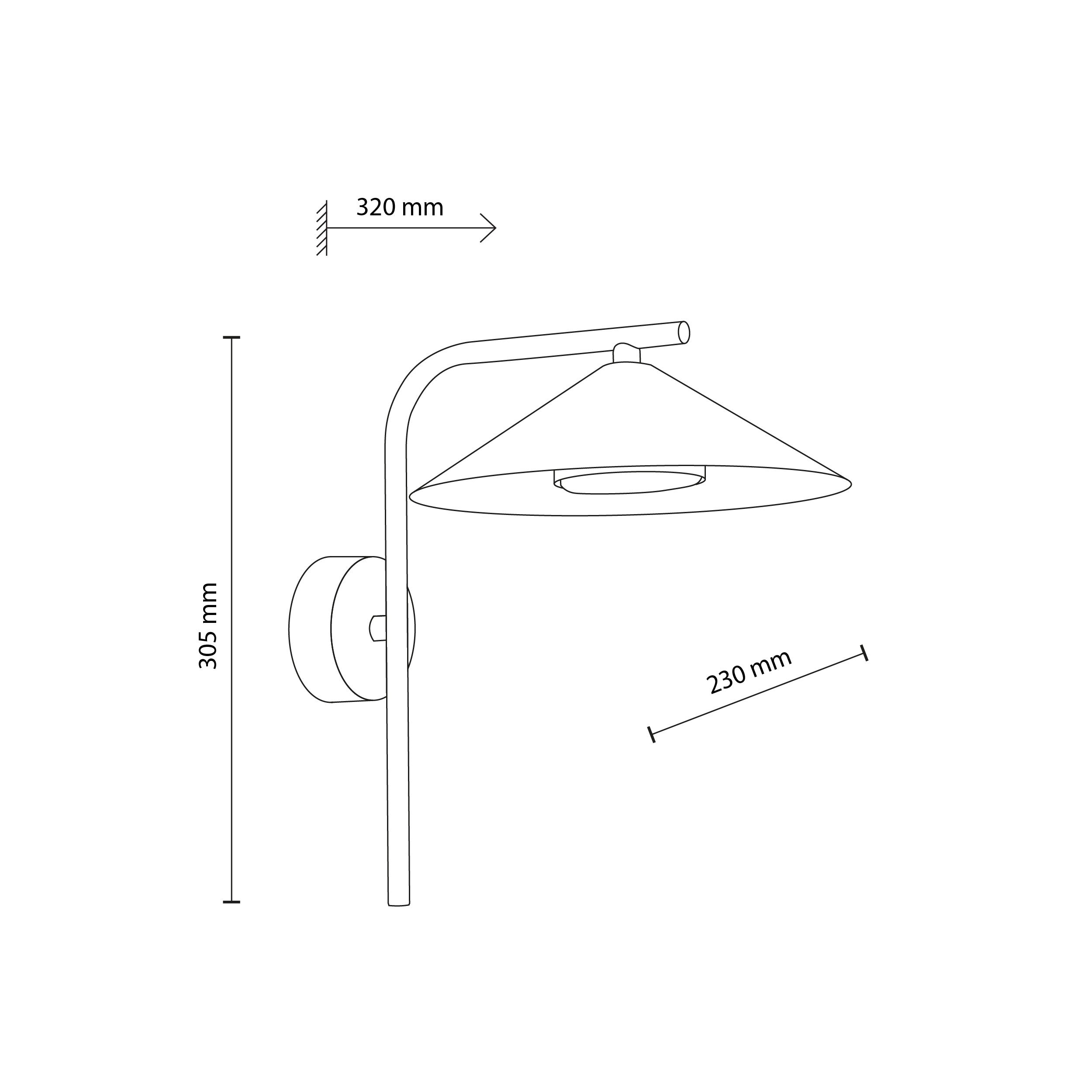 LUME Wall Sconce S – Modern GX53
