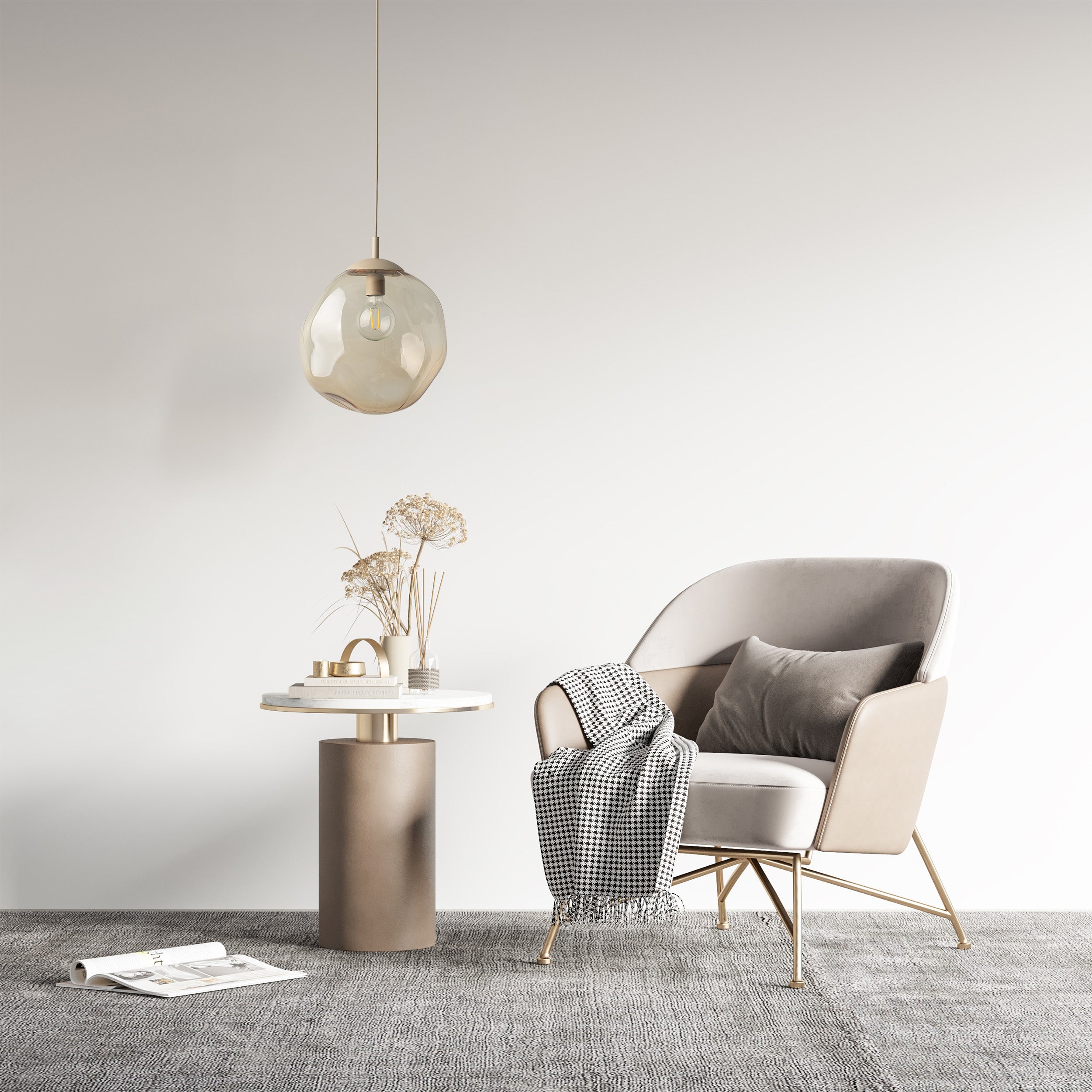 LAVA L Pendant Light – Modern 1xE27