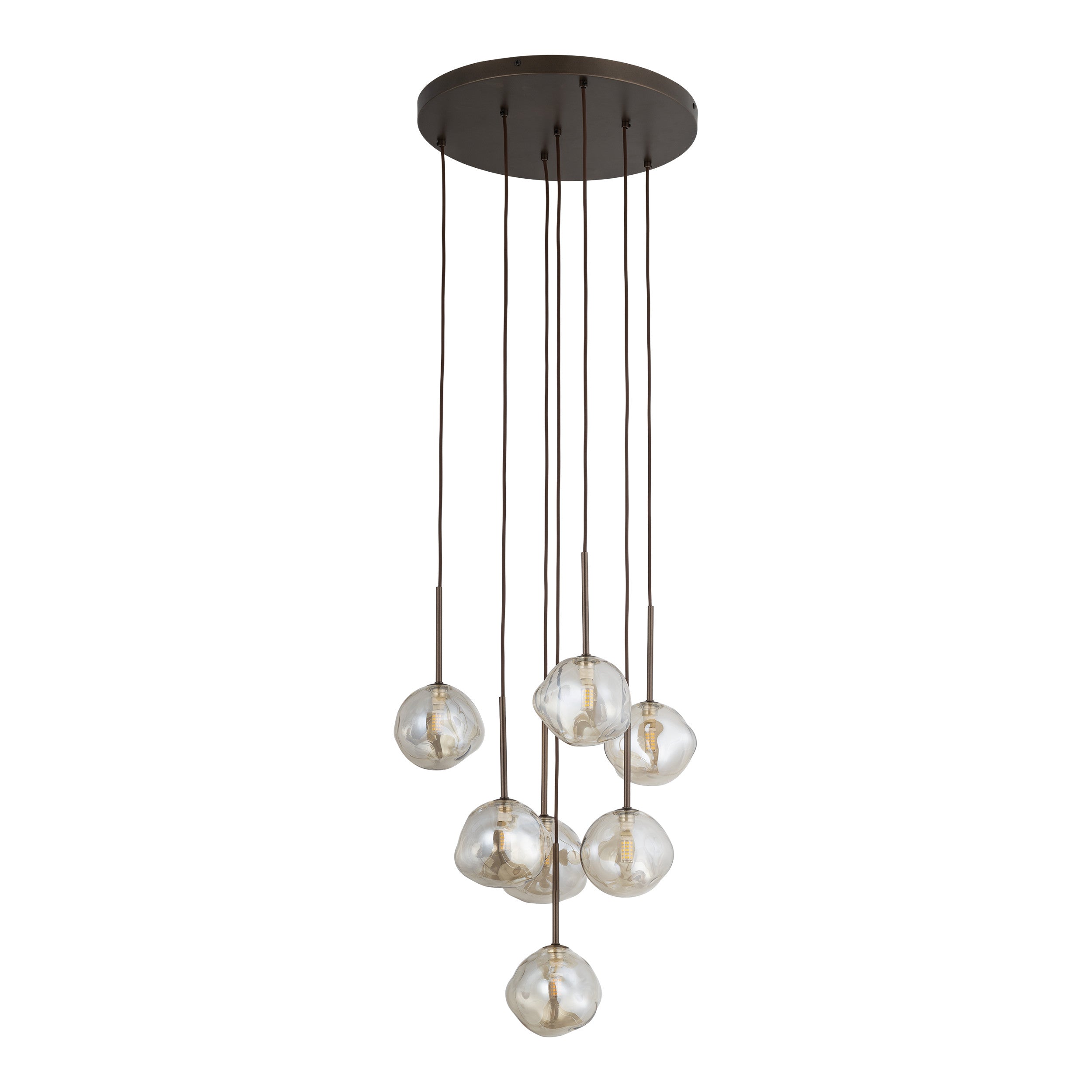 LAVA Pendant Chandelier 7xG9 New – Modern