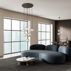 LAVA Pendant Chandelier 7xG9 New – Modern