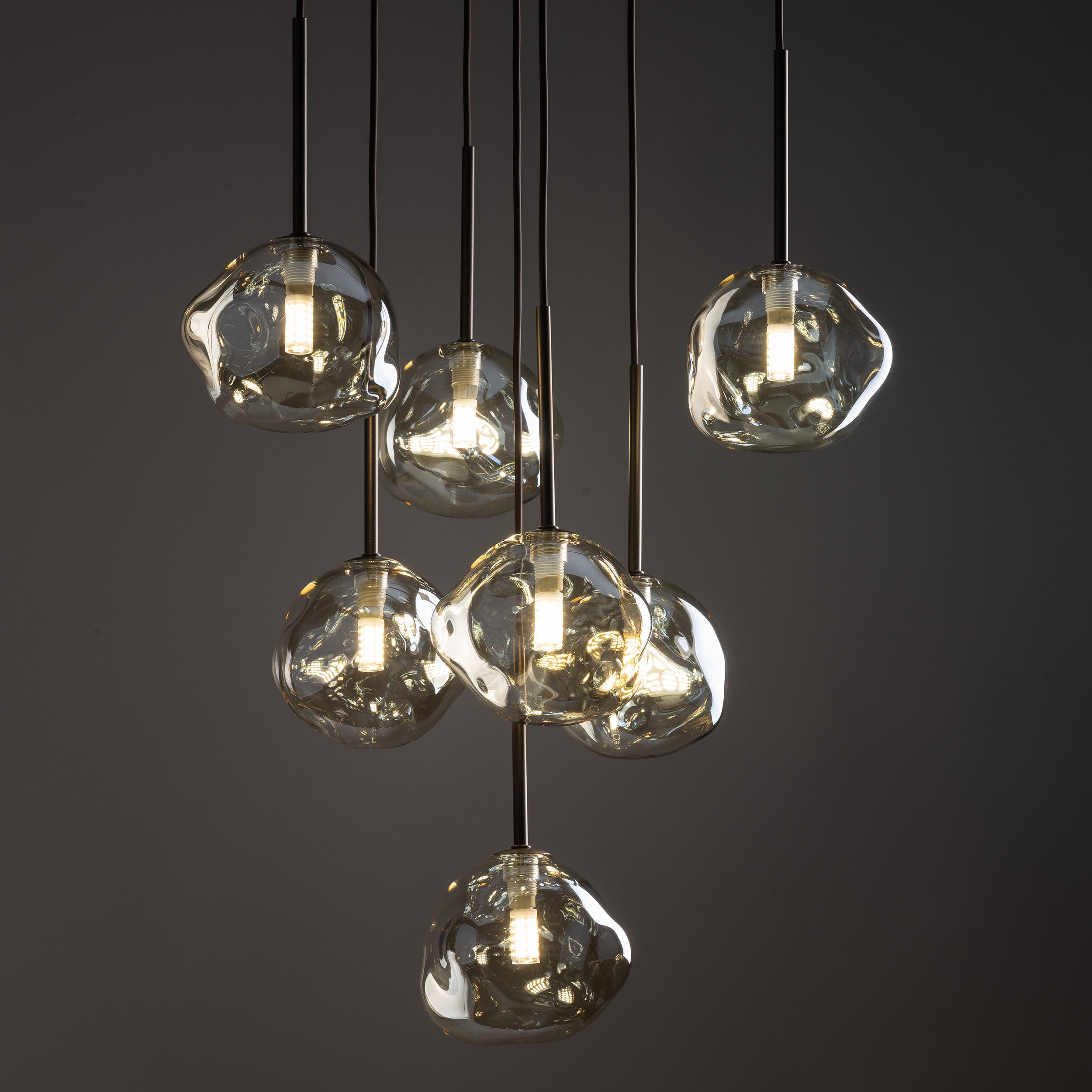 LAVA Pendant Chandelier 7xG9 New – Modern